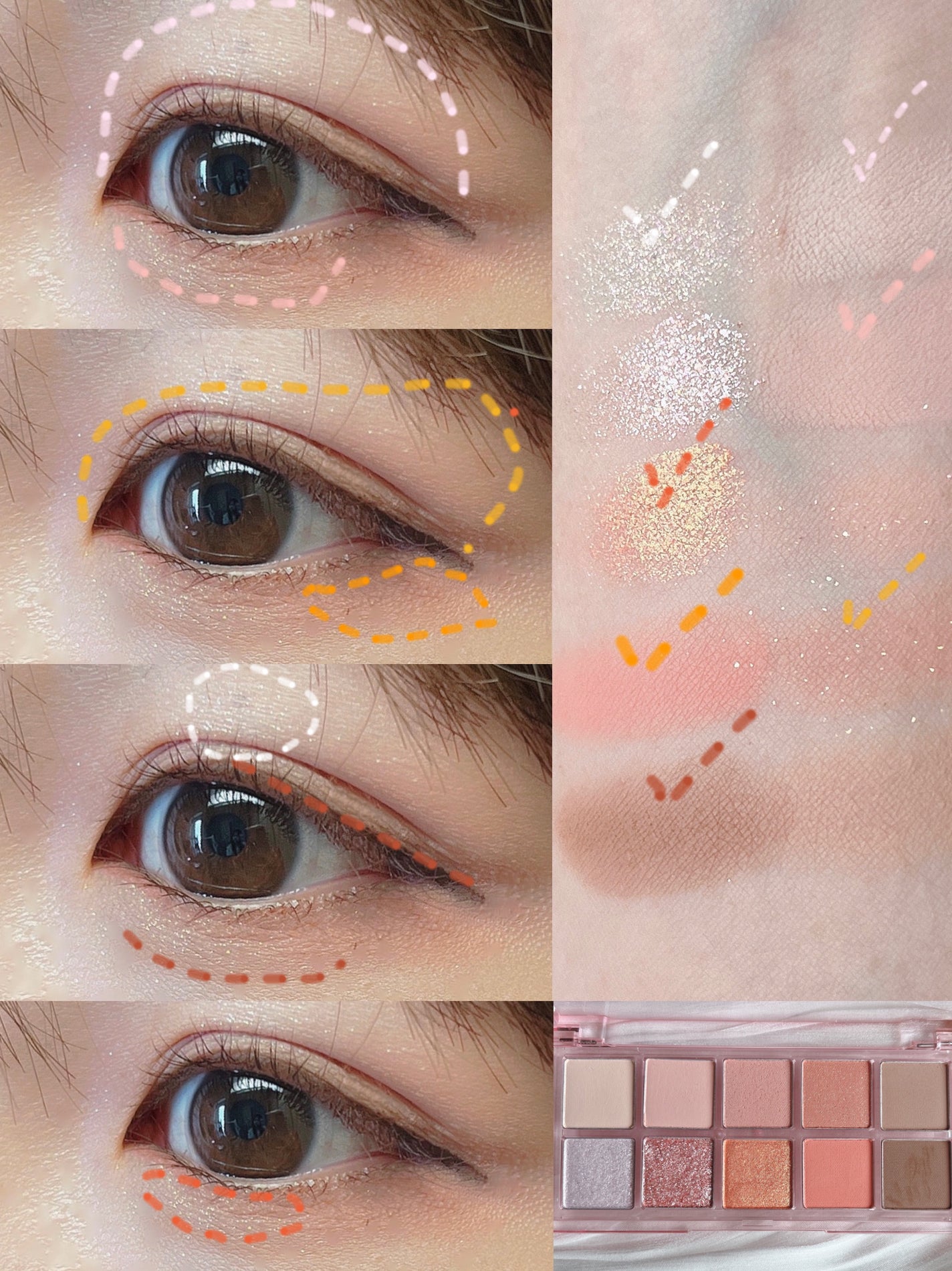 ベターザンパレット/rom&nd/アイシャドウパレットを使ったクチコミ(3枚目)