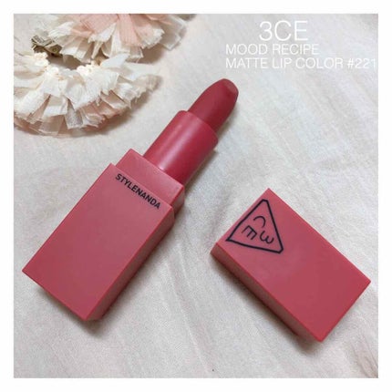 3CE MOOD RECIPE LIP COLOR/3CE/口紅を使ったクチコミ(1枚目)