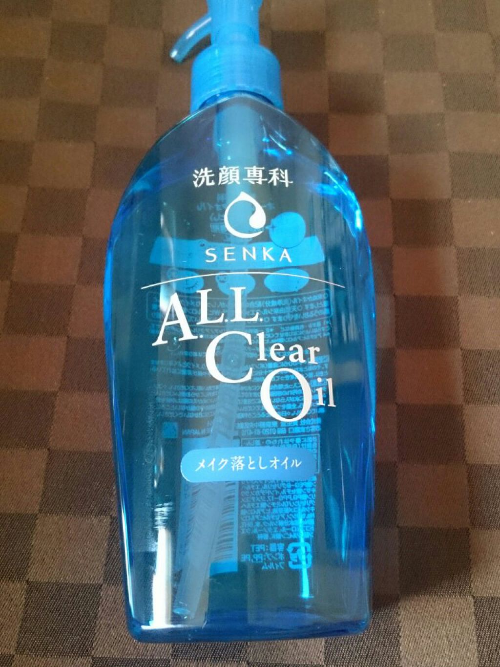 オールクリアオイル/SENKA(専科)/オイルクレンジングを使ったクチコミ(1枚目)