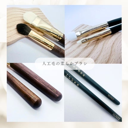 okhee ベースアイシャドウブラシ NUN01/SOOA DOR/メイクブラシを使ったクチコミ(2枚目)