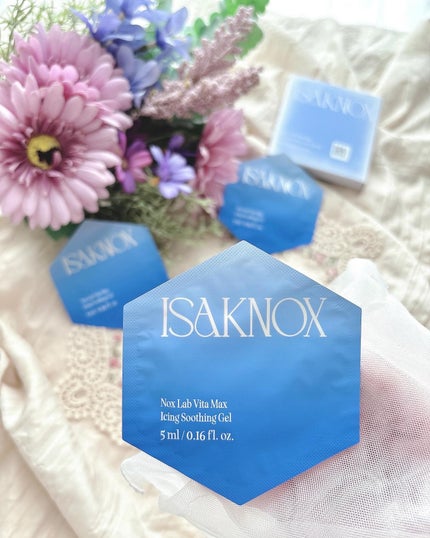 NOX LAB ビタマックス アイシング スージングジェル/ISAKNOX(イザノックス)/フェイスクリームを使ったクチコミ(1枚目)