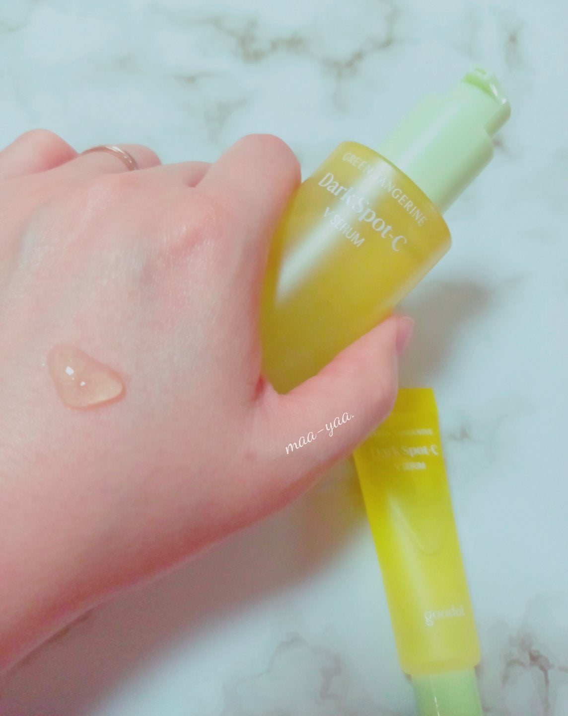 ã°ãªãŒã³ã¿ã³ãžã§ãªã³ ãã¿C ããŒã¯ã¹ãããã±ã¢ã»ã©ã /goodal/çŸå®¹æ¶²ã䜿ã£ãã¯ãã³ãïŒ2æç®ïŒ