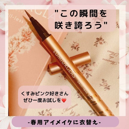 スキルレスライナー/LUMIURGLAS/リキッドアイライナーを使ったクチコミ(3枚目)