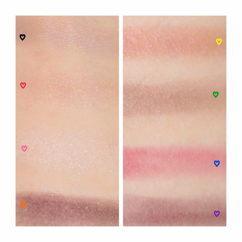 コンパクトアディクション “パーティタッチ”/ADDICTION/アイシャドウパレットを使ったクチコミ(4枚目)