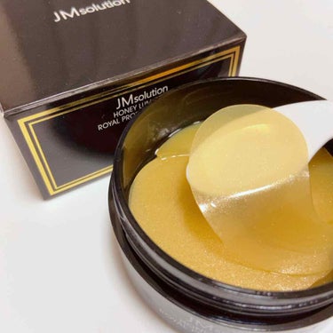 JMsolution JAPAN Honey Luminous Royal Propolis Eye Patchのクチコミ「JM ソリューションのアイパッチ💕


ハチミツ系のパックはついつい試してみたくなるので
見つ.....」（2枚目）