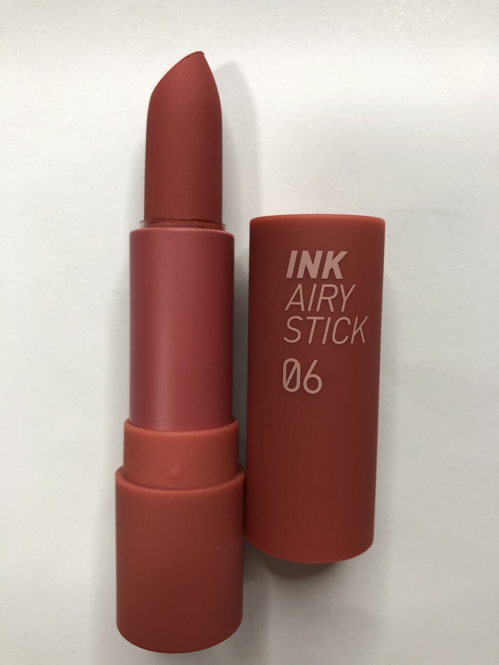 インク エアリー ベルベット スティック/PERIPERA/口紅を使ったクチコミ（2枚目）