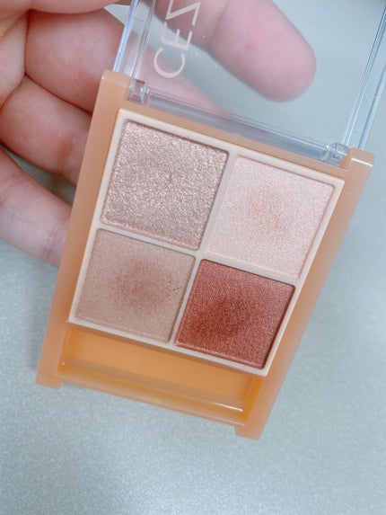 ベージュトーンアイシャドウ/CEZANNE/アイシャドウパレットを使ったクチコミ(1枚目)