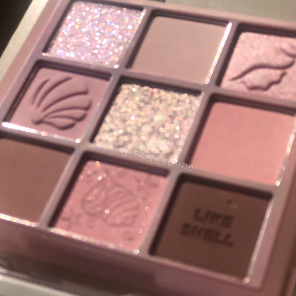 マイフェイブムードアイパレット 9カラー/HOLIKA HOLIKA/アイシャドウパレットを使ったクチコミ（2枚目）