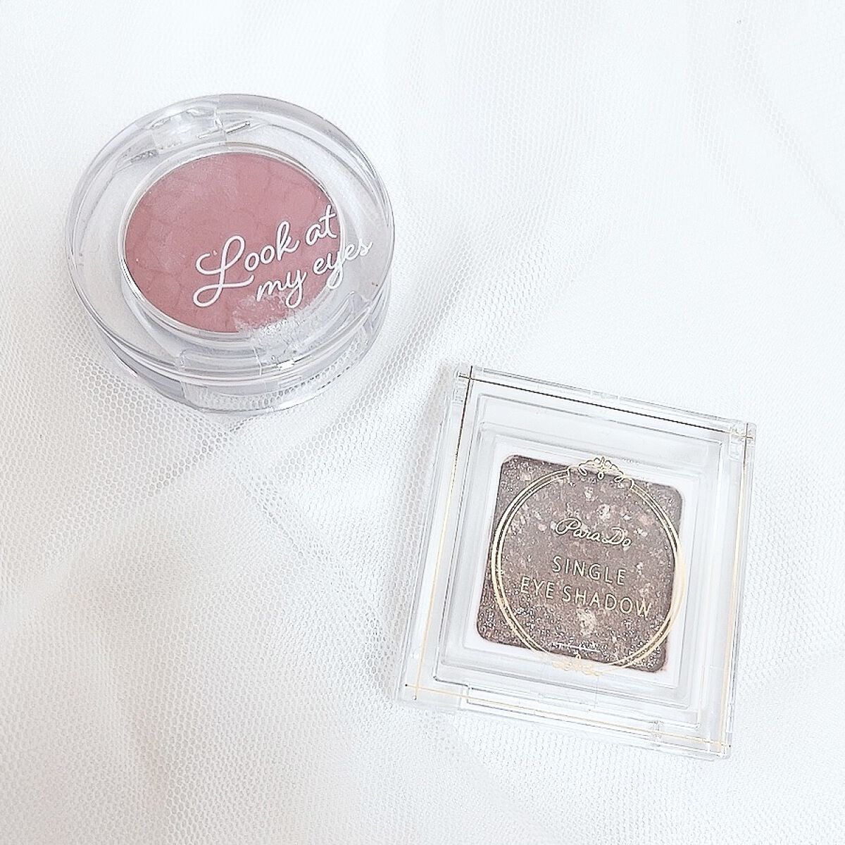 ルックアット マイアイ カフェ/ETUDE/単色アイシャドウを使ったクチコミ（2枚目）