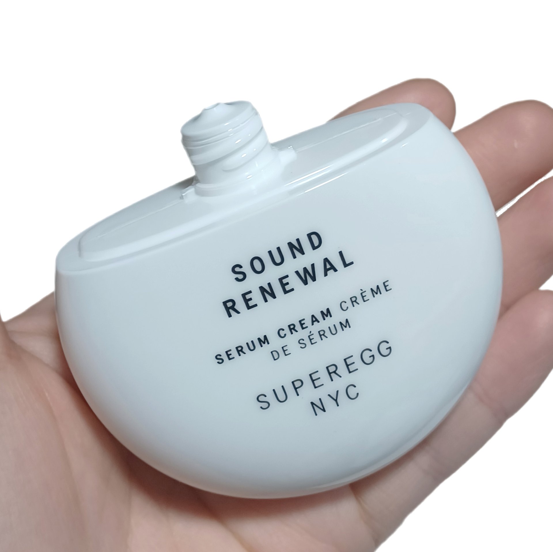 サウンド リニューアル セラムクリーム/SUPEREGG /フェイスクリームを使ったクチコミ（2枚目）