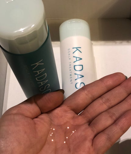試してみた】薬用スカルプシャンプー/トリートメント KADASON 試してみた】薬用スカルプシャンプー/トリートメント KADASON