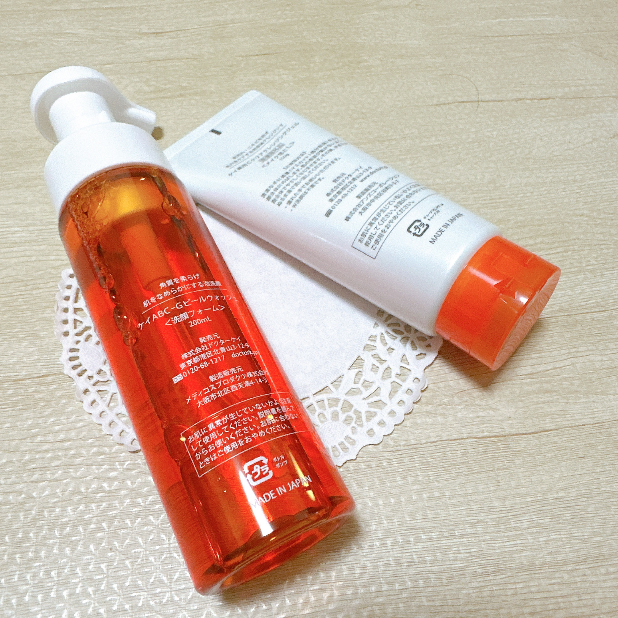 ABC-Gピールウォッシュ/ドクターケイ/泡洗顔を使ったクチコミ（3枚目）