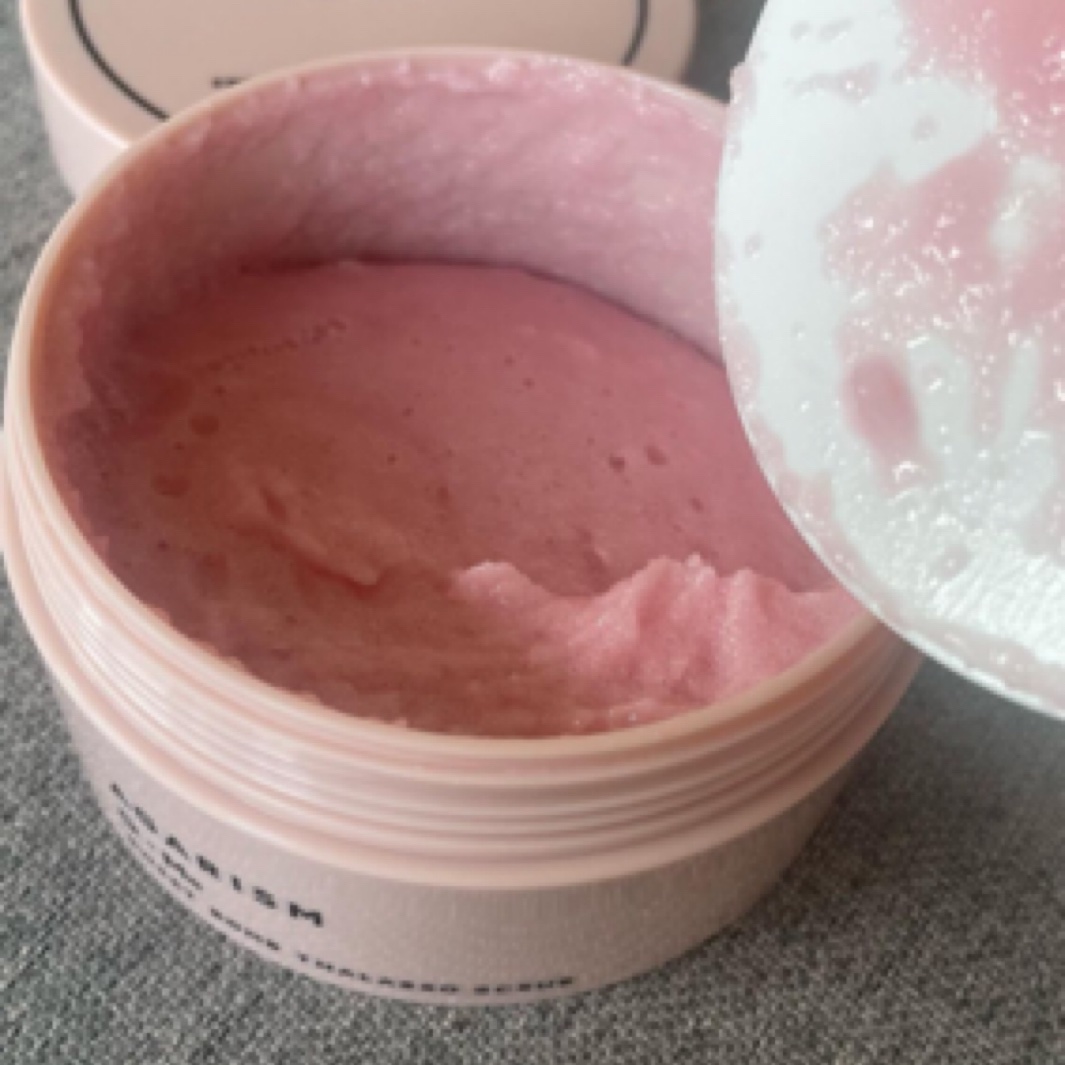 Q+Me スウィート ボム タラソ スクラブ 360g/AGARISM/バストケア・ヒップケアを使ったクチコミ（3枚目）