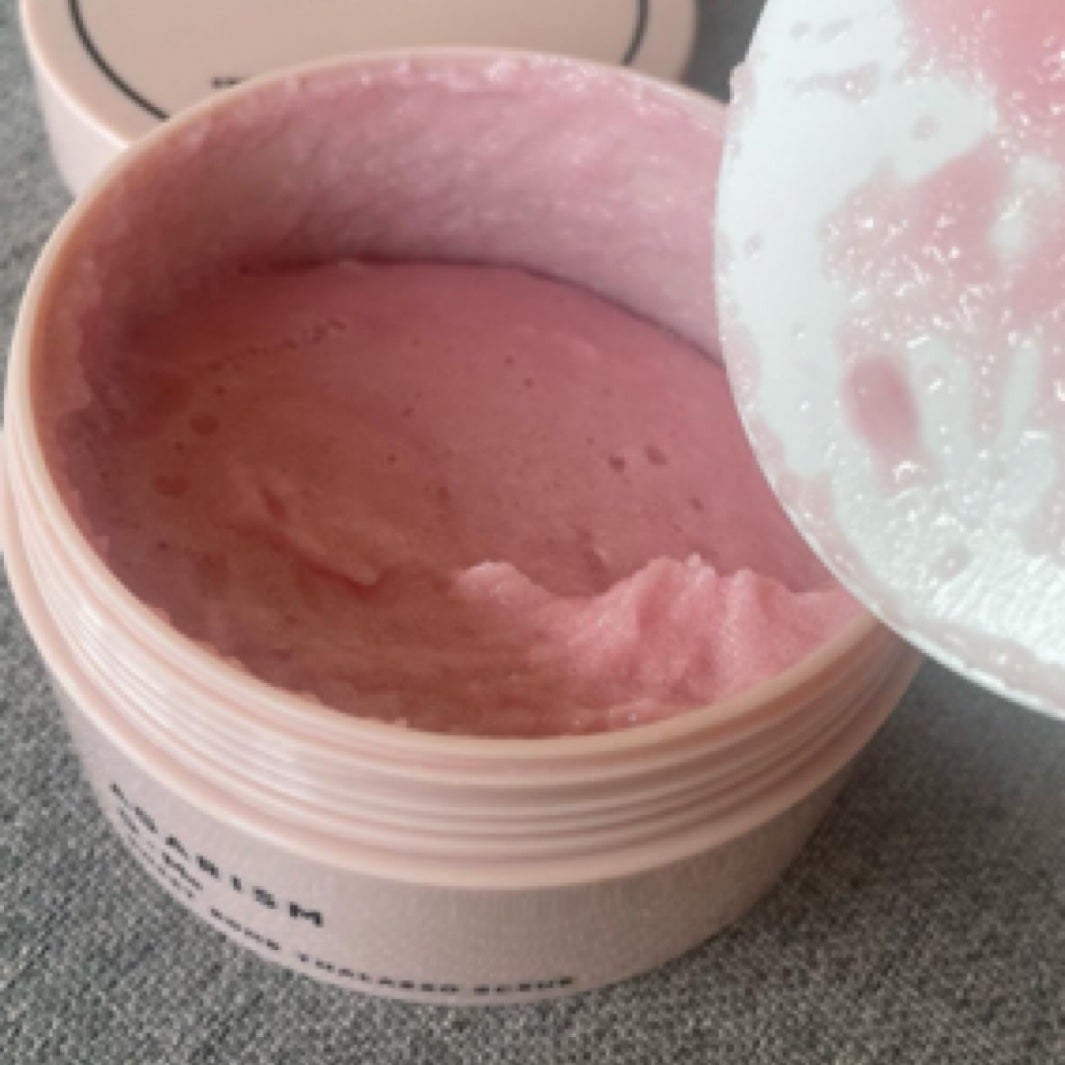 Q+Me スウィート ボム タラソ スクラブ/AGARISM/バスト・ヒップケアを使ったクチコミ(3枚目)