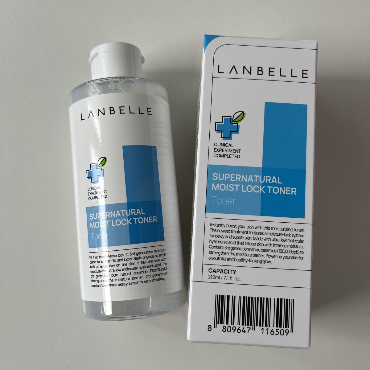 スーパーナチュラルモイストロックトナー/LANBELLE/化粧水を使ったクチコミ（1枚目）