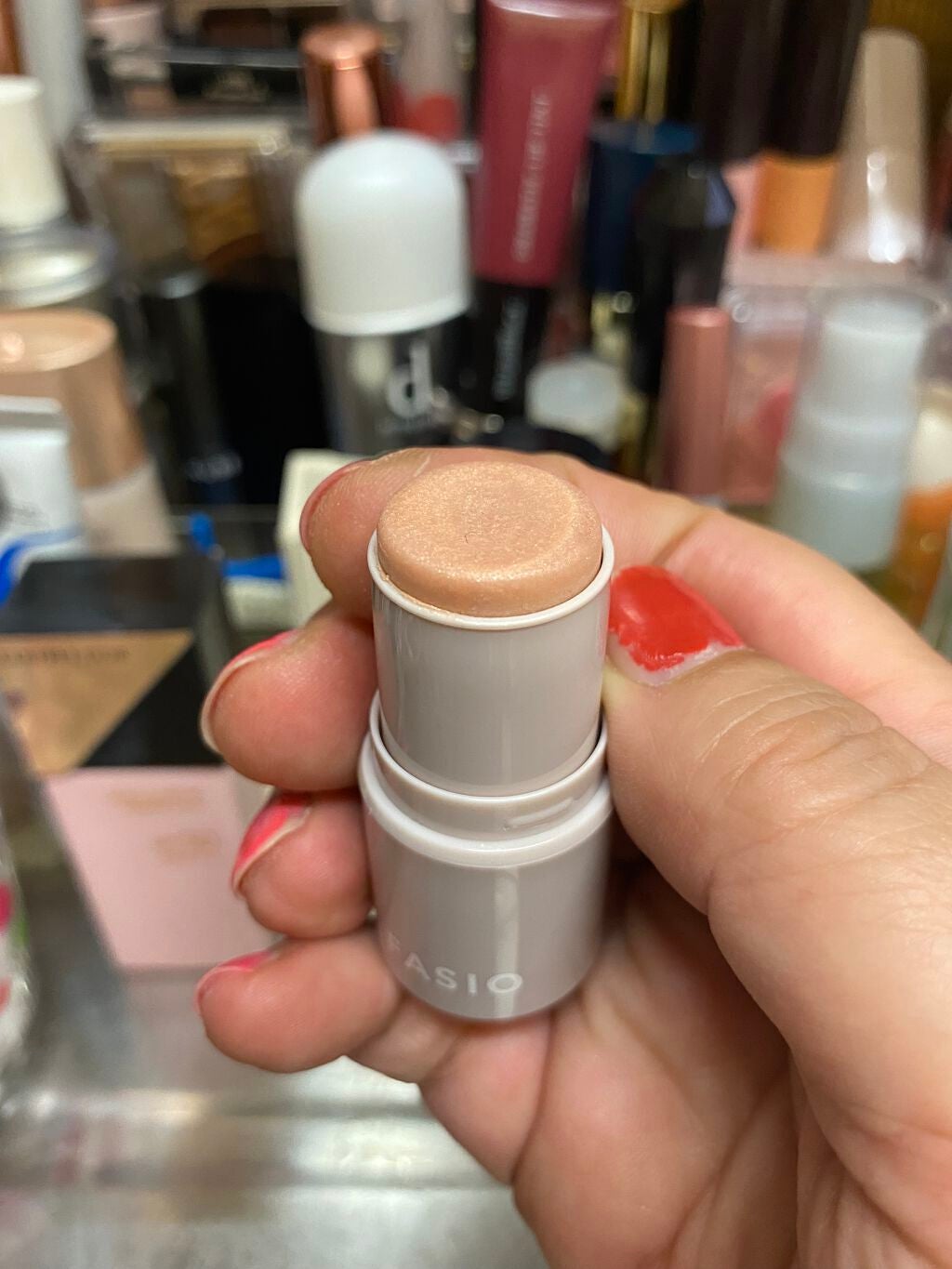 マルチフェイス スティック/FASIO/ジェル・クリームチークを使ったクチコミ(1枚目)