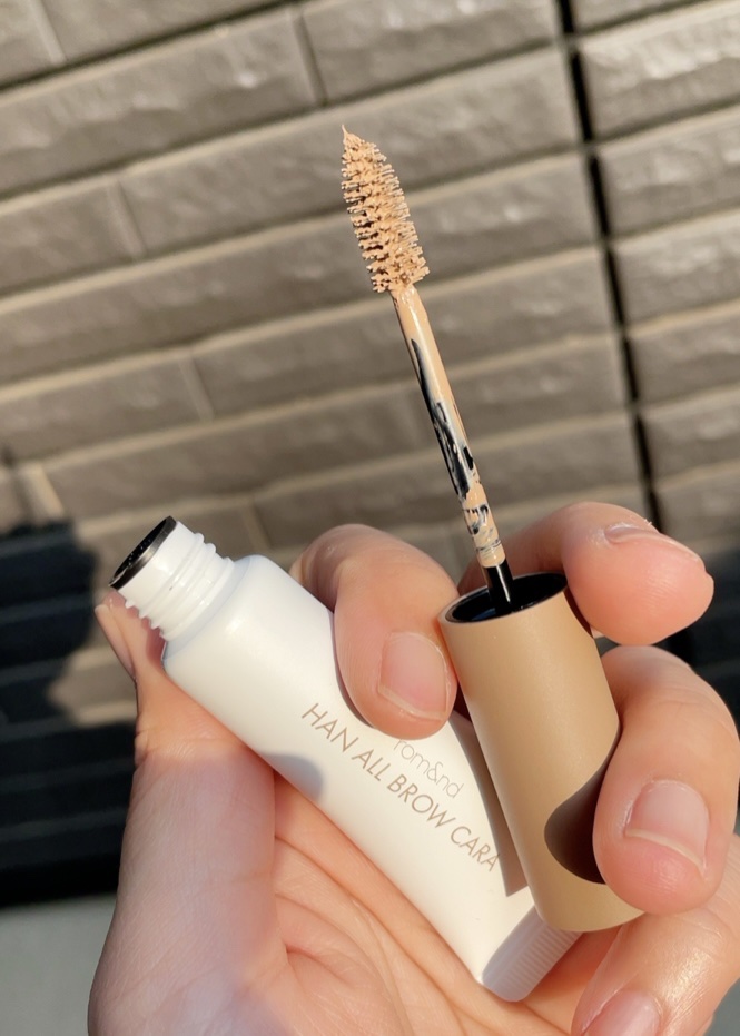 ハンオールブロウカラ/rom&nd/眉マスカラを使ったクチコミ（2枚目）