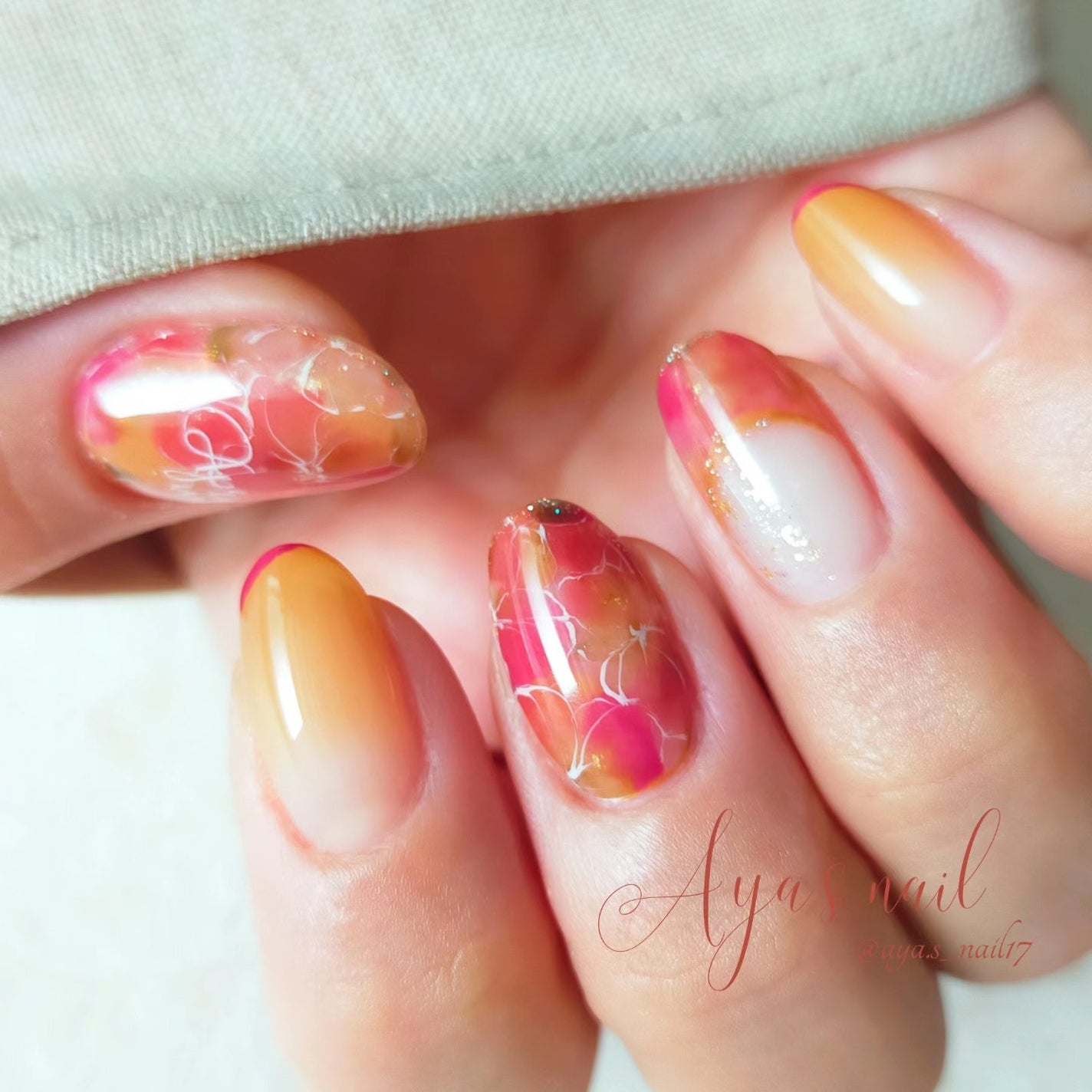 カラージェル/ella BY SHINYGEL/ジェルネイルを使ったクチコミ(1枚目)