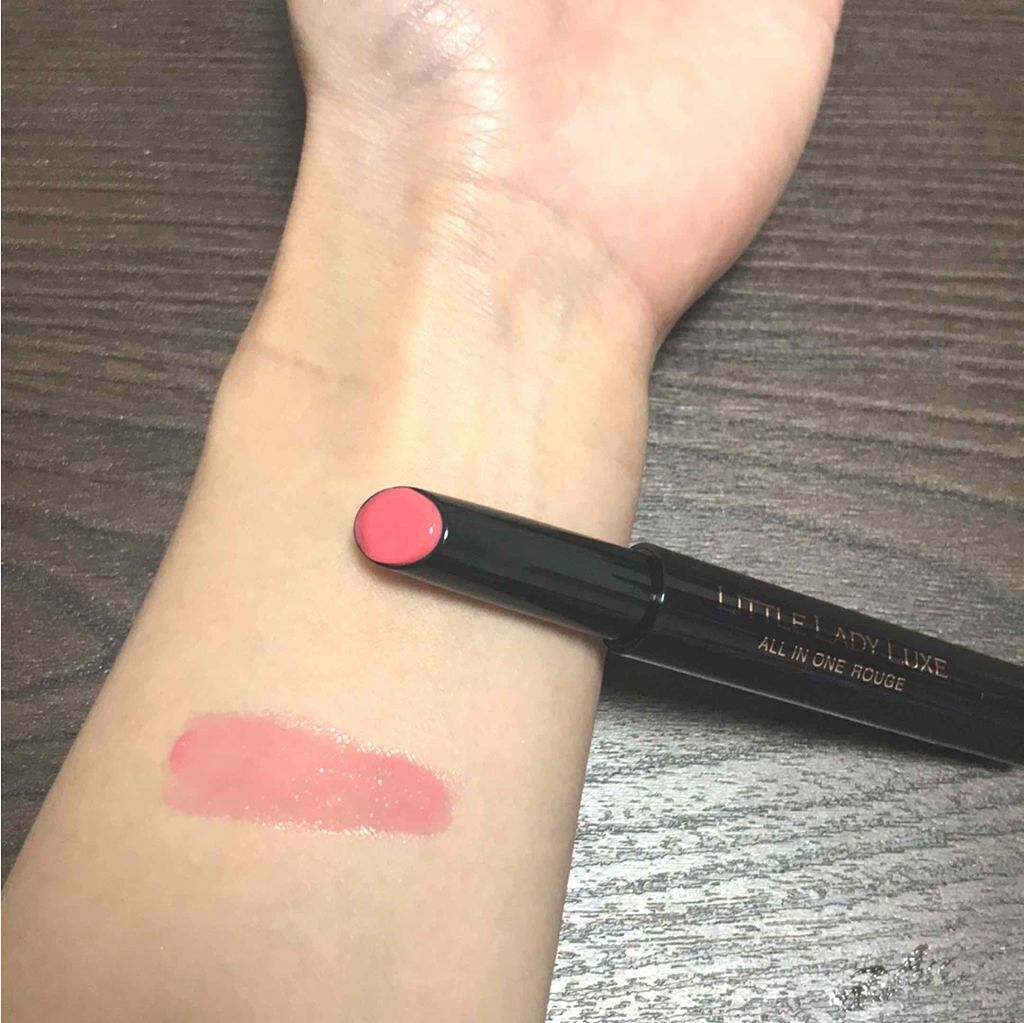 オールインワンルージュ/リトルレディ リュクス/リップグロスを使ったクチコミ(4枚目)