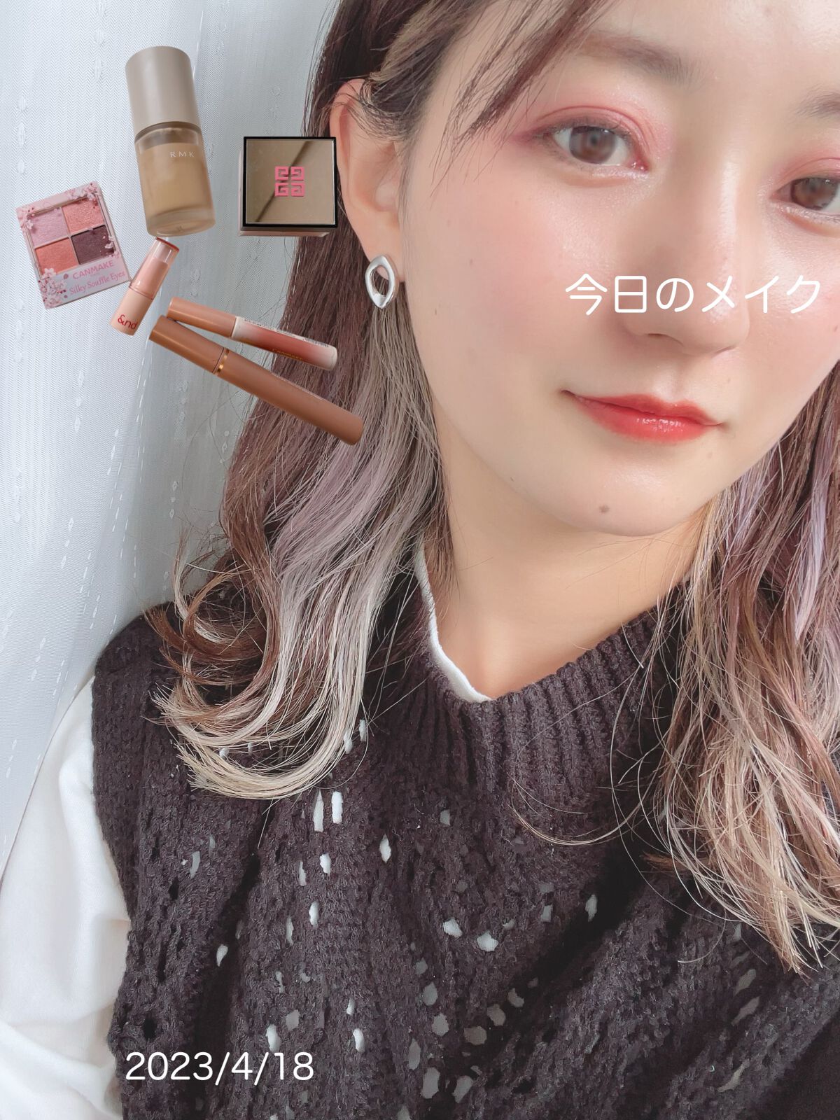 シルキースフレアイズ/キャンメイク/アイシャドウパレットを使ったクチコミ（1枚目）