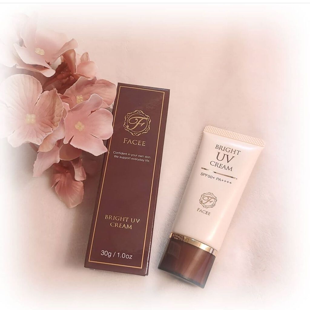 ブライトUVクリーム/Facee/日焼け止めクリームを使ったクチコミ（1枚目）
