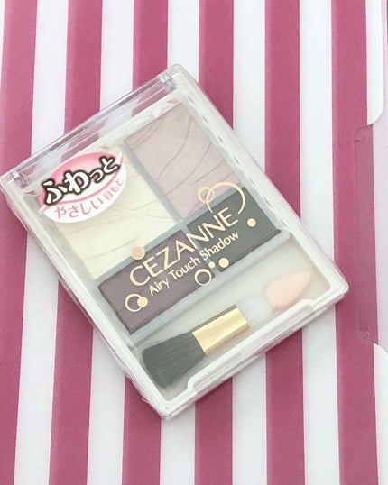エアリータッチシャドウ/CEZANNE/アイシャドウパレットを使ったクチコミ(1枚目)