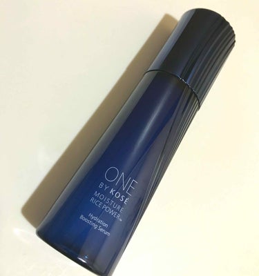 ☆ONE BY KOSE☆
薬用保湿美容液

日本でただ一つの潤い改善美容液。
お肌の水分保持機能を改善してくれるそうです。

化粧水を塗る前に、2〜3プッシュを手で顔に塗り、ハンドプレスします。
する