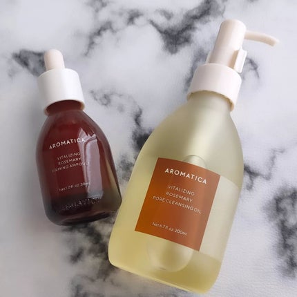 バイタライジング ローズマリー ファーミング アンプル/AROMATICA/美容液を使ったクチコミ(2枚目)