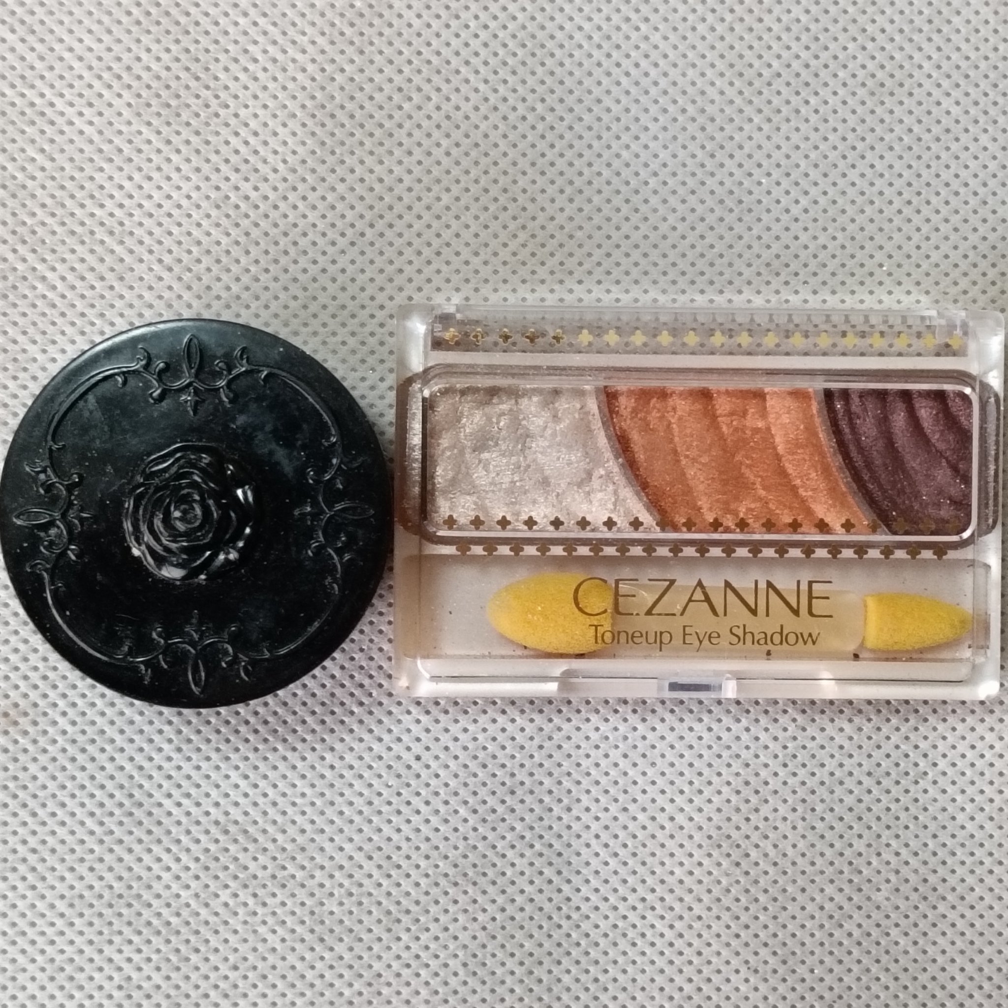 フレッシュフルーツ リップ＆チーク トリオ 1 オレンジ/SKINFOOD/ジェル・クリームチークを使ったクチコミ（2枚目）