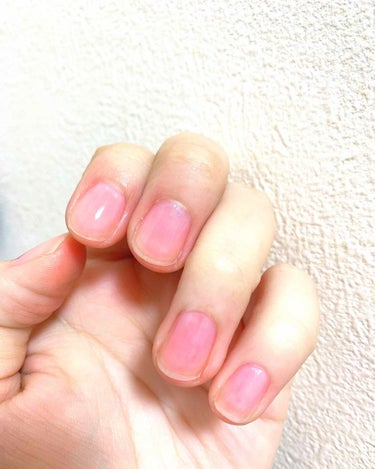 ジーニッシュマニキュア 102ネイルコンシーラーのクチコミ「よくジェルネイル💅してますがここ1年くらいはお休みの日だけ自分のマニキュアするようになりました.....」（3枚目）