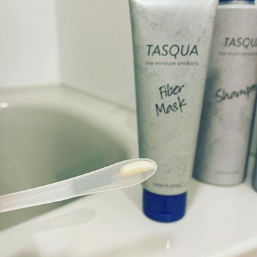 ファイバーマスク/TASQUA/洗い流すヘアトリートメントを使ったクチコミ（4枚目）