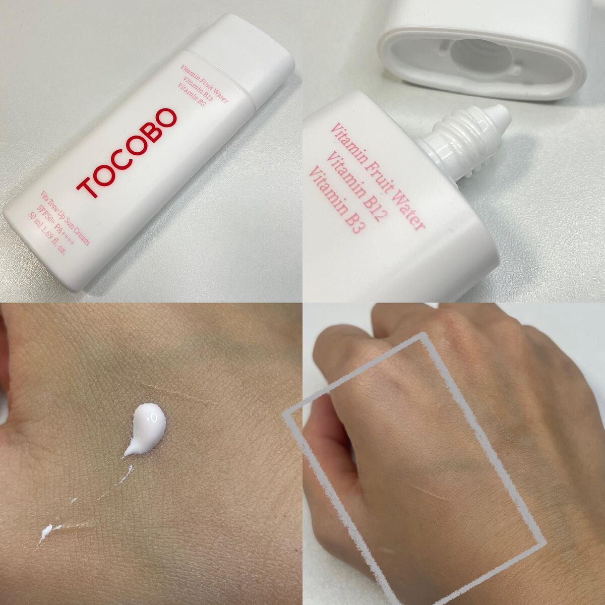 コットンソフトサンスティック/TOCOBO/日焼け止めスティックを使ったクチコミ（2枚目）