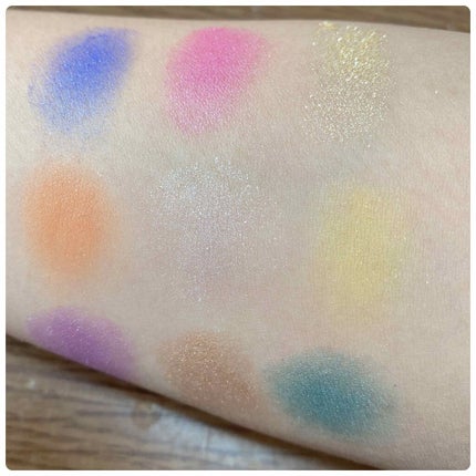 UR GLAM BLOOMING EYE COLOR PALETTE/U R GLAM/アイシャドウパレットを使ったクチコミ(2枚目)