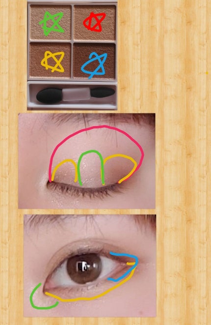 シルキースフレアイズ/キャンメイク/アイシャドウパレットを使ったクチコミ(1枚目)