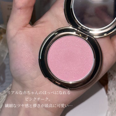 SNIDEL BEAUTY 【SNIDEL BEAUTY】スキン グロウ ブラッシュのクチコミ「〘 淡くて甘い花びらの砂糖づけ 〙



ピュアで繊細なピンクが可愛すぎる赤ちゃんチーク👼🏻🤍.....」（3枚目）