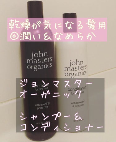 L&Aコンディショナー N/john masters organics/シャンプー・コンディショナーを使ったクチコミ（1枚目）