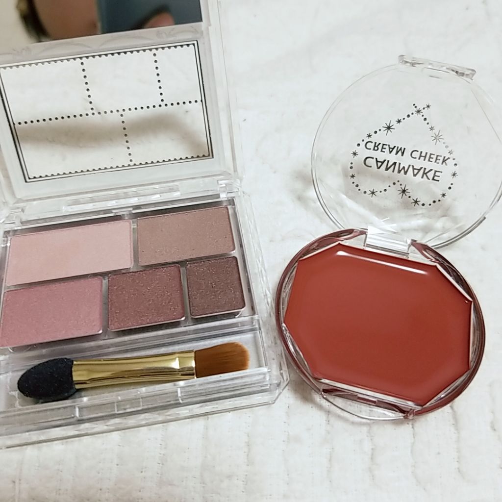 クリームチーク/キャンメイク/ジェル・クリームチークを使ったクチコミ(2枚目)