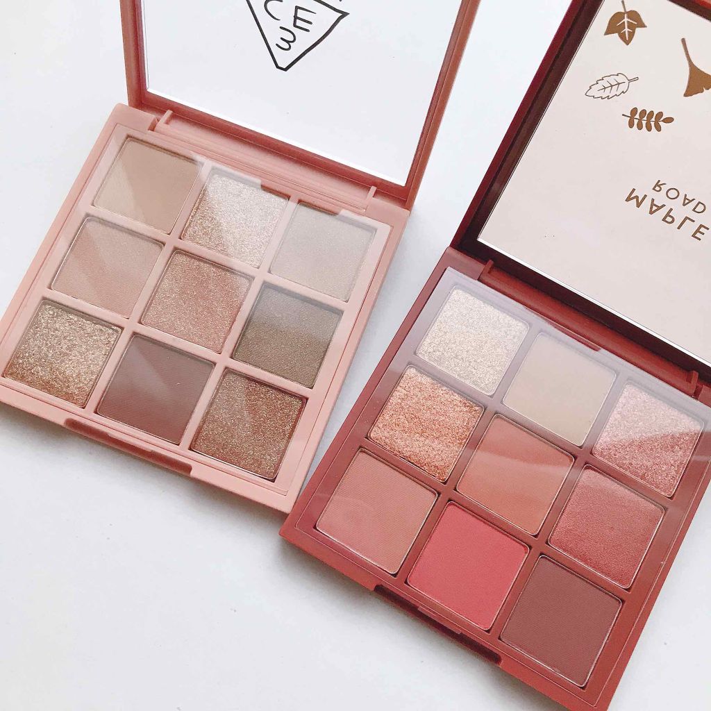 プレイカラーアイシャドウ メープルロード/ETUDE/アイシャドウパレットを使ったクチコミ（3枚目）