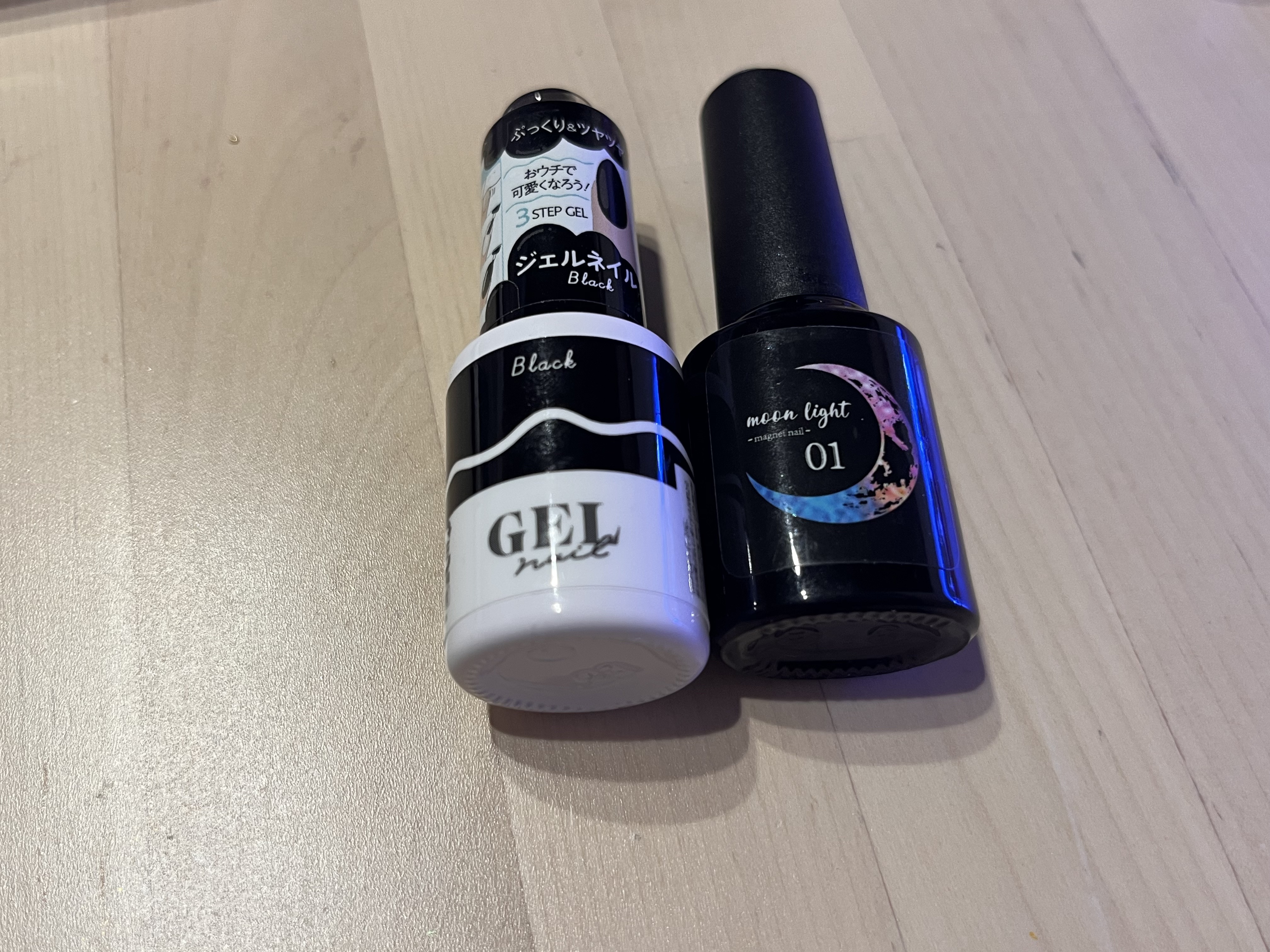 moonlight gel 01/ネイル工房/ジェルネイルを使ったクチコミ（3枚目）