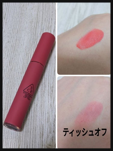 3CE VELVET LIP TINT/3CE/口紅を使ったクチコミ（2枚目）