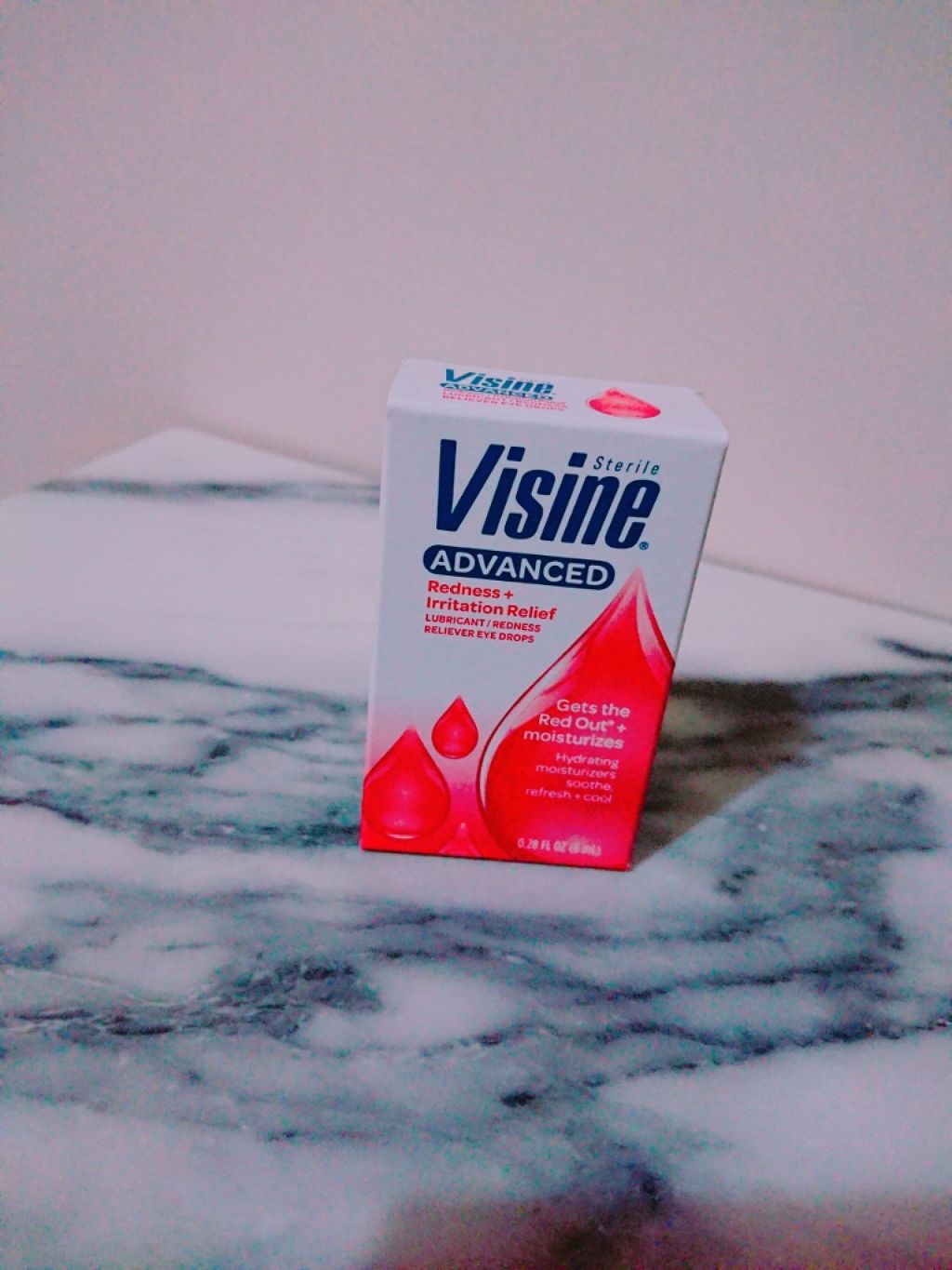 Visine Advanced Redness + Irritation Relief Lubricant/Redness Reliever Eye Drops/Visine(海外)/その他を使ったクチコミ(1枚目)