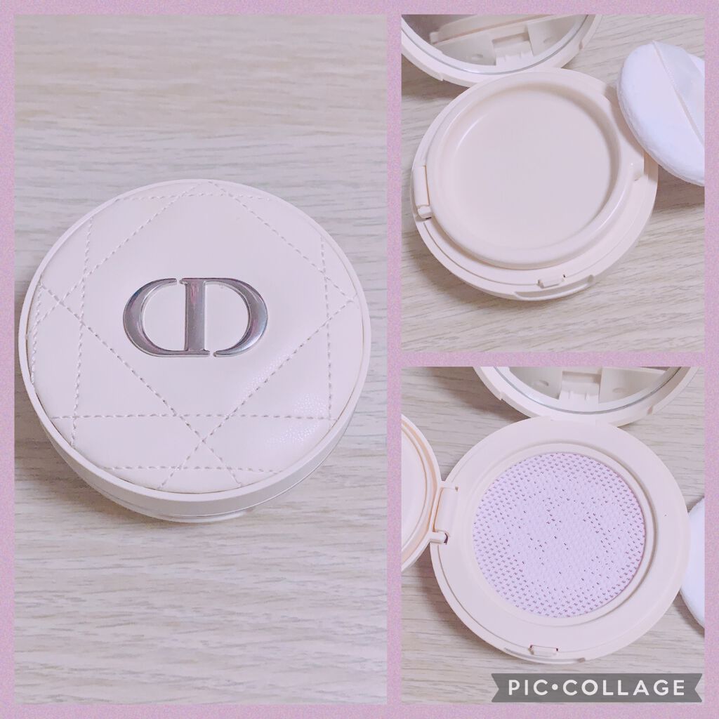 ディオールスキン フォーエヴァー クッション パウダー/Dior/ルースパウダーを使ったクチコミ(2枚目)