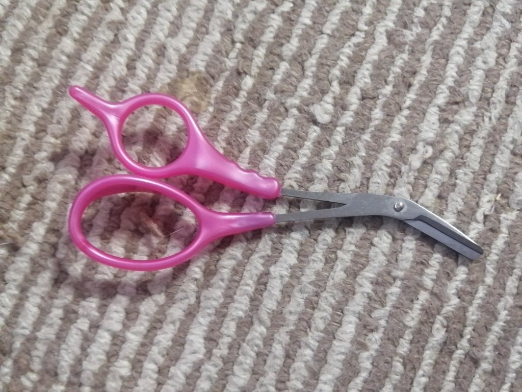 貝印 クシ付きマユハサミDXのクチコミ「眉毛カットの専用のやつ
これある都内だと結構違う
まじもっといたほうがいいやつ..」（1枚目）