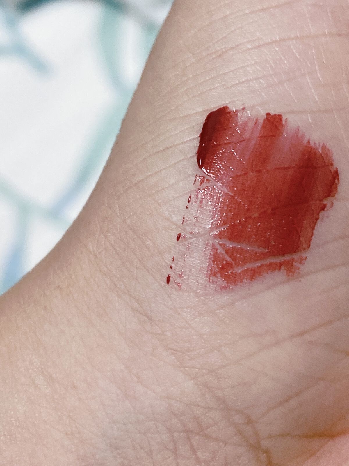 ジューシーリップティント 05 クラシックフィグ /キャンメイク/口紅を使ったクチコミ（2枚目）