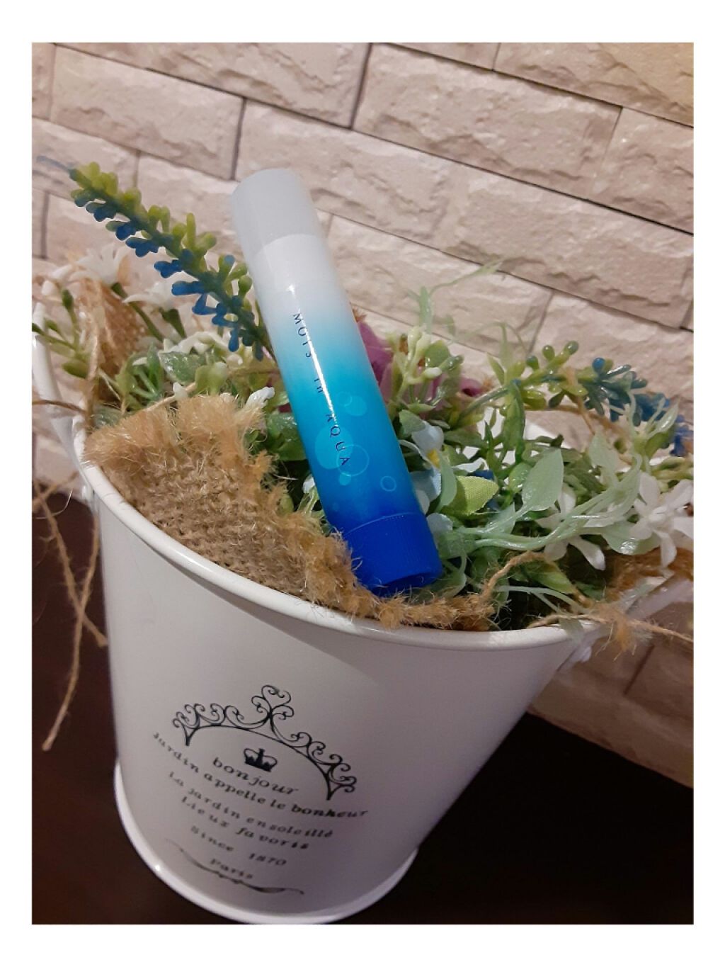 モイスinアクアリップ 無香料UV/メンターム/リップクリームを使ったクチコミ（2枚目）