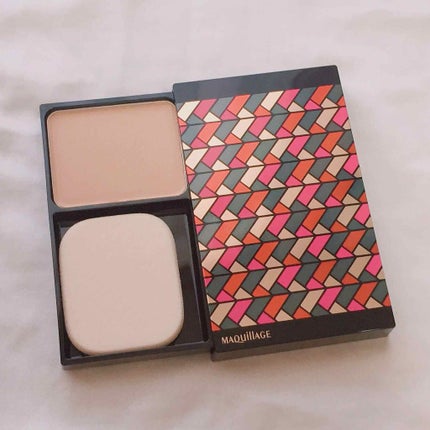 ドラマティックパウダリー UV/マキアージュ/パウダーファンデーションを使ったクチコミ(2枚目)