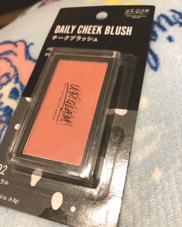 UR GLAM　DAILY CHEEK BLUSH/U R GLAM/パウダーチークを使ったクチコミ（1枚目）