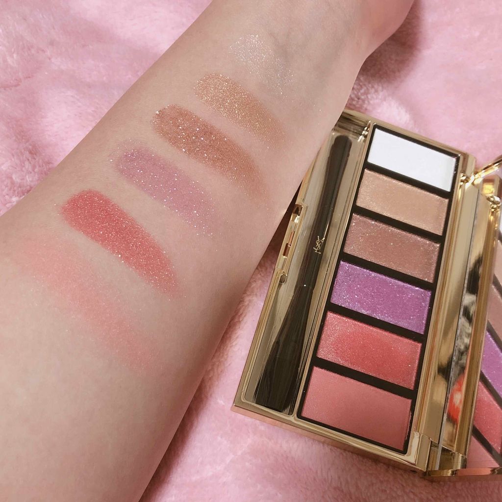 メイクパレット シマー ラッシュ/YVES SAINT LAURENT BEAUTE/アイシャドウパレットを使ったクチコミ(3枚目)