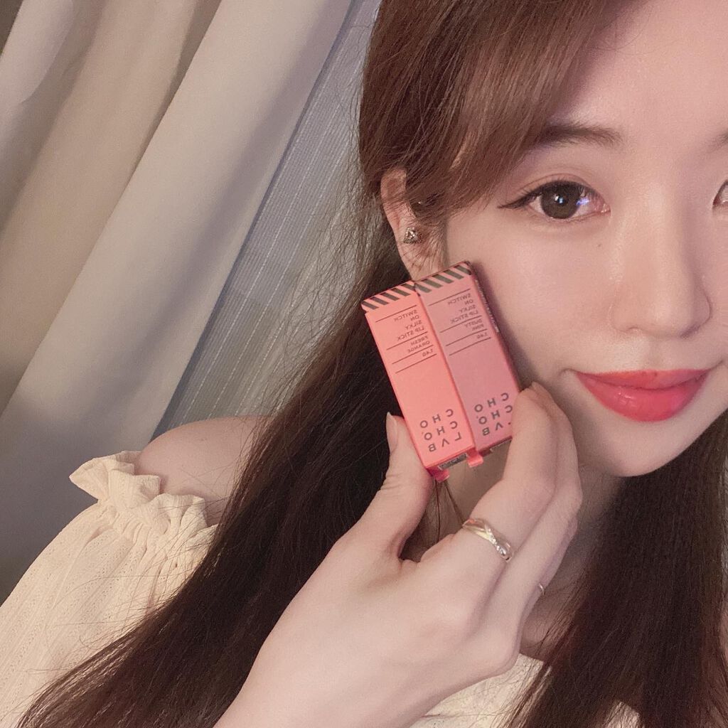 スイッチオン シルキー リップスティック/CHOCHOSLAB/口紅を使ったクチコミ（2枚目）