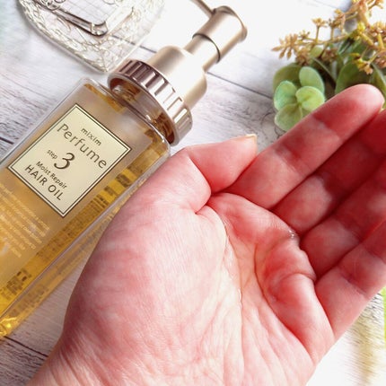 モイストリペア ヘアオイル/mixim Perfume/ヘアオイルを使ったクチコミ(4枚目)